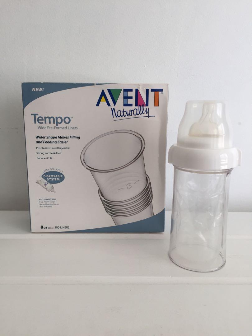 avent tempo liners