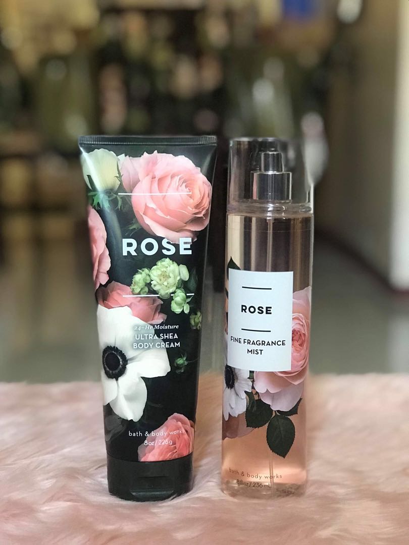 Bath Body Works Rose Perfume And Lotion Combo Health Beauty