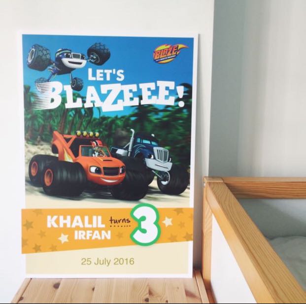 Edit Blaze And The Monster Machines Invitations / Blaze ...