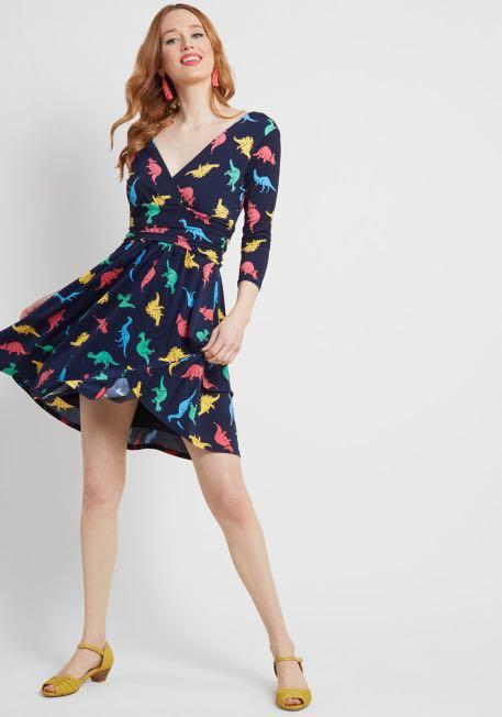 dinosaur summer dress