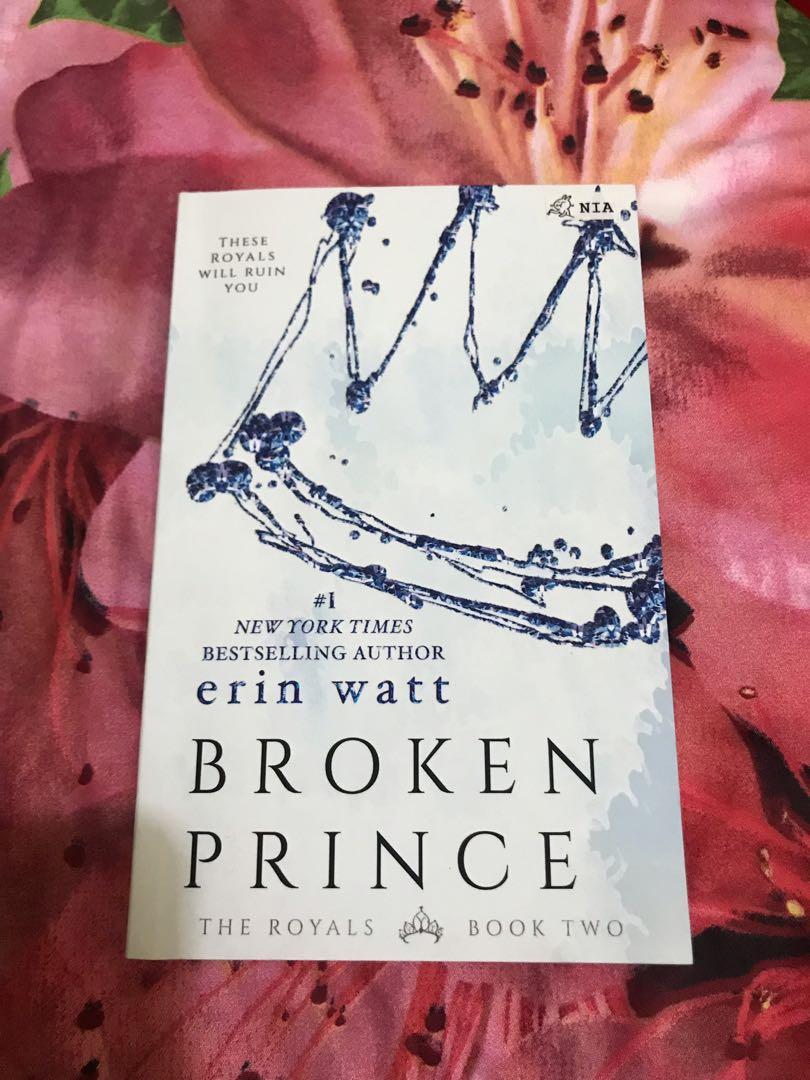 Broken Prince English By Erin Watt Buku Alat Tulis Buku Di