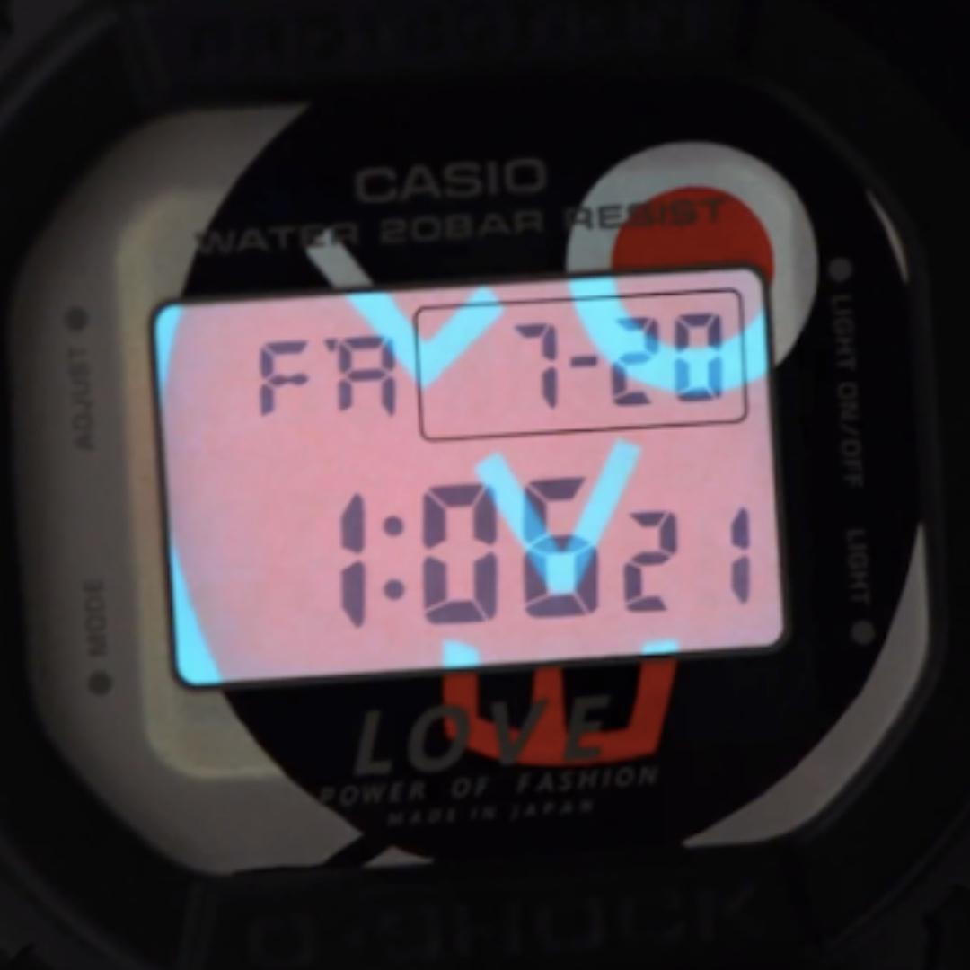 CASIO G-SHOCK x 插畫大師Filip Pagowski DW-5600 series DW-5600LP  