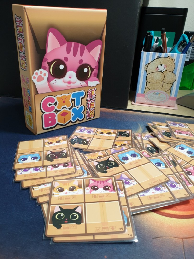 Cat Box Cheap Toys Games Board Games Cards On Carousell