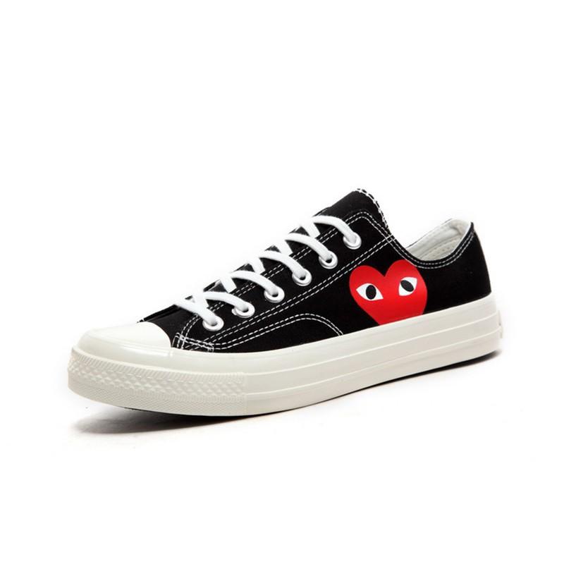 cdg converse low tops