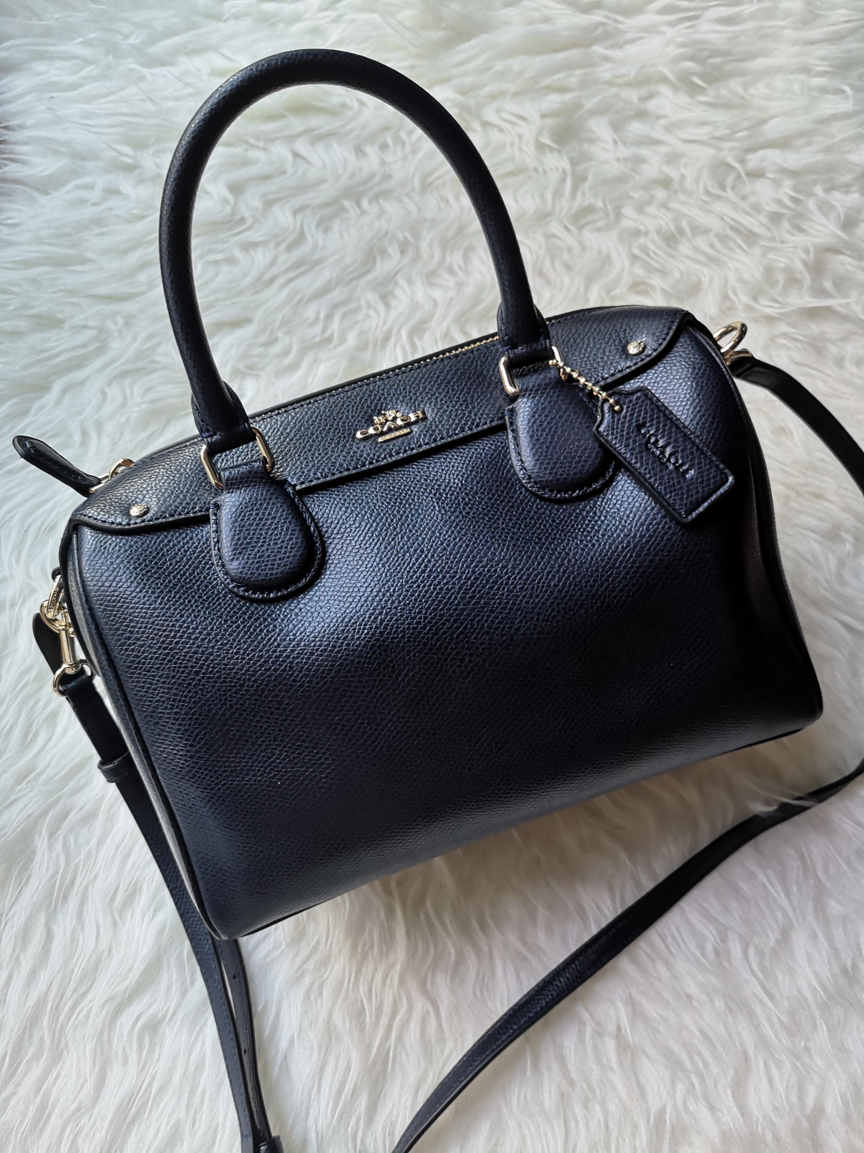 coach navy crossbody