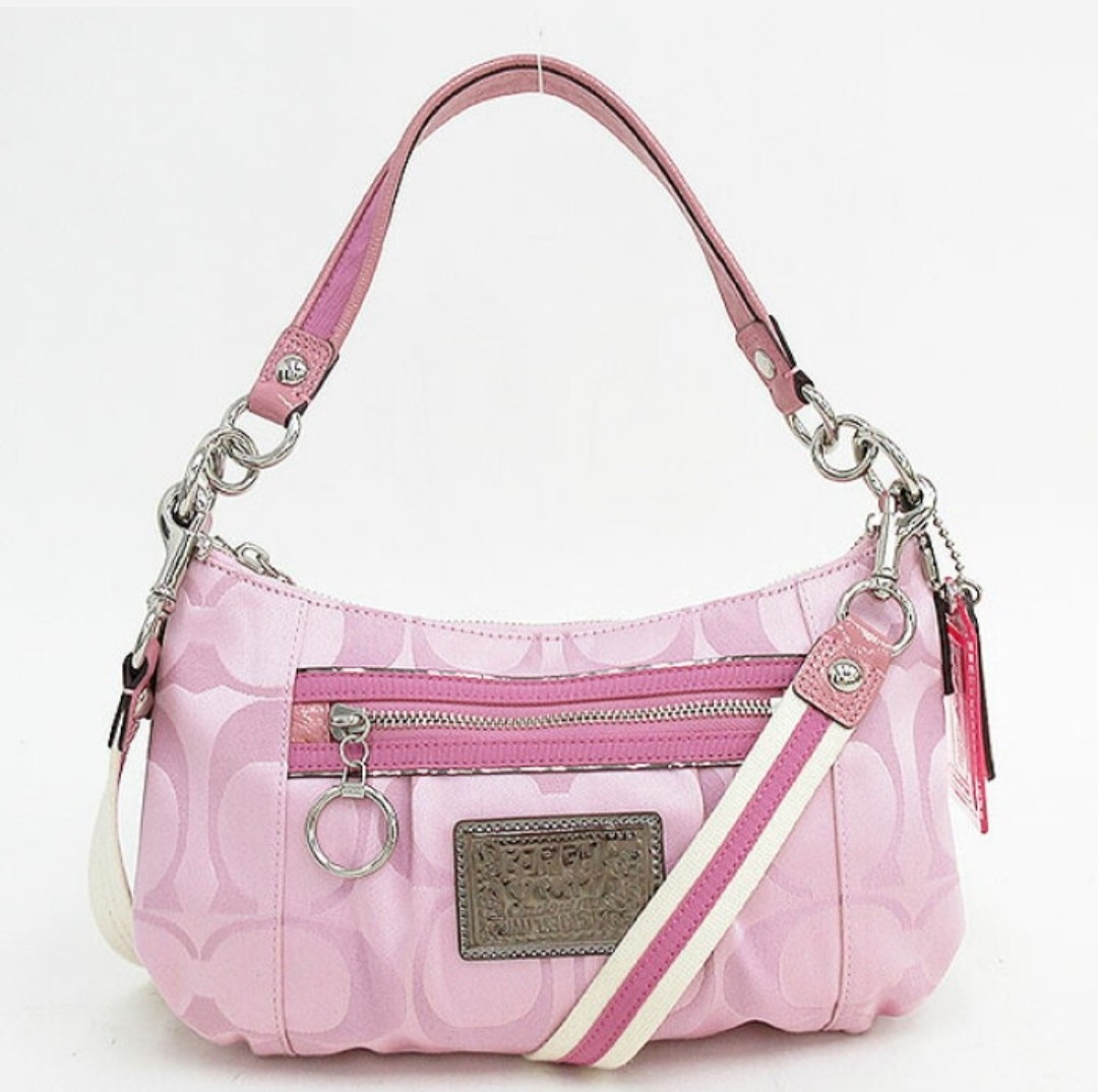 Coach poppy purse pink hot sale