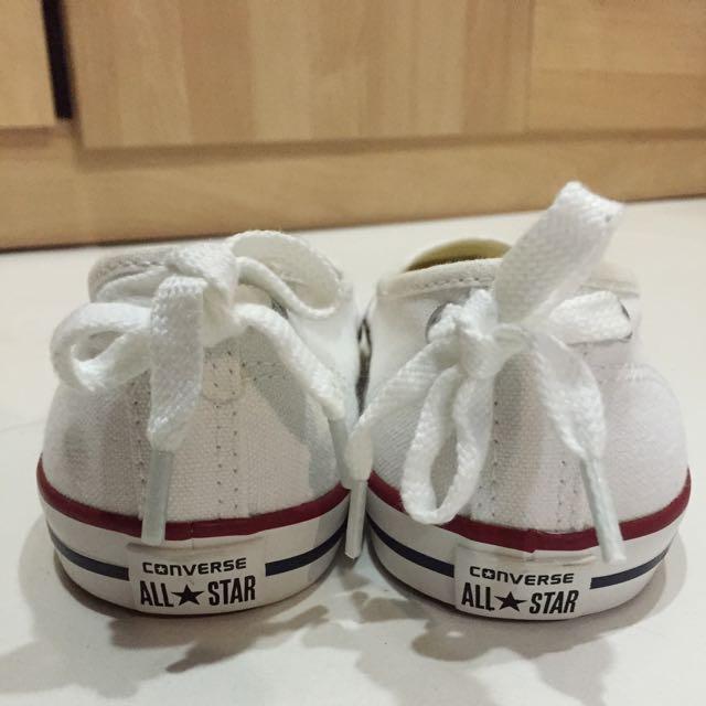 White ballerina best sale converse