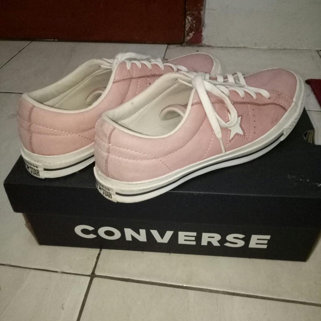 rust pink converse
