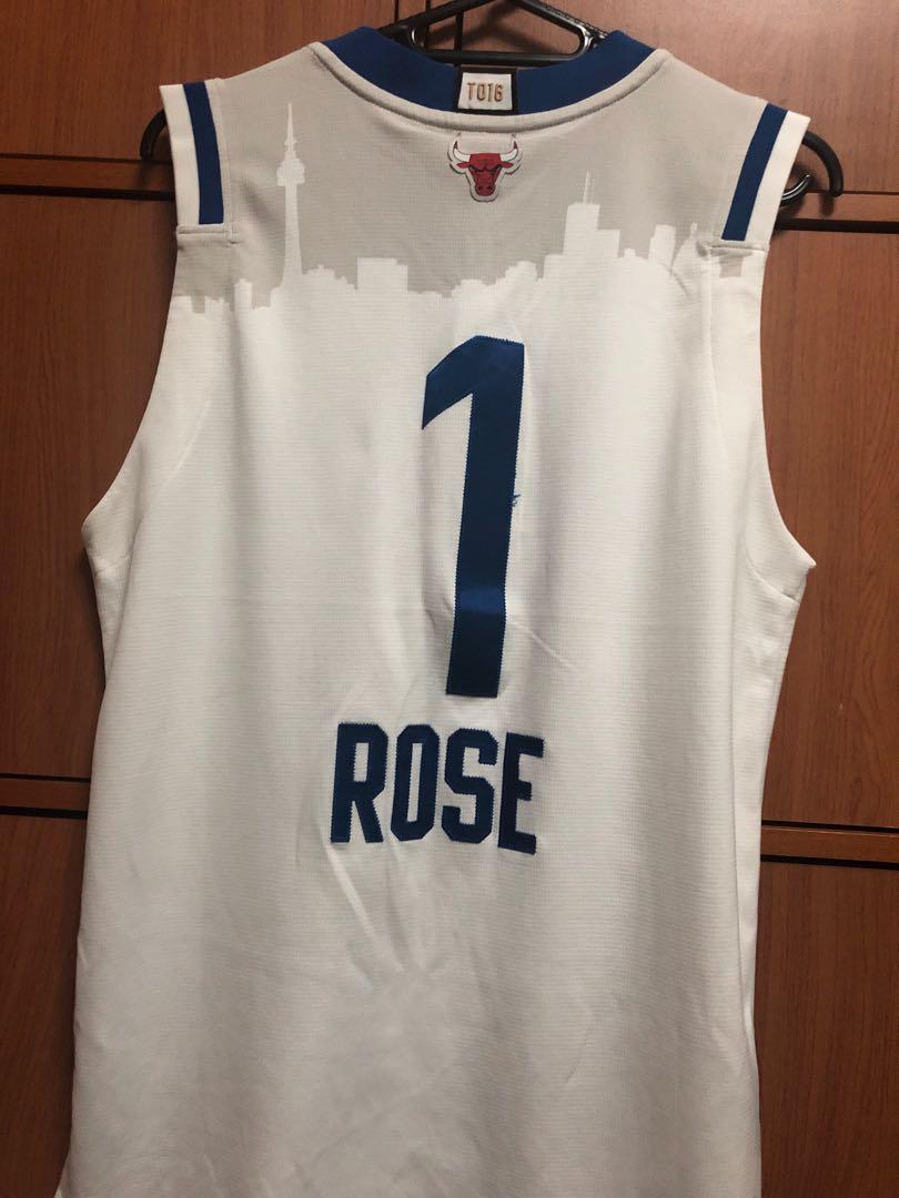 Derrick Rose 2016-17 New York Knicks Game Issued Road Jersey :  r/basketballjerseys