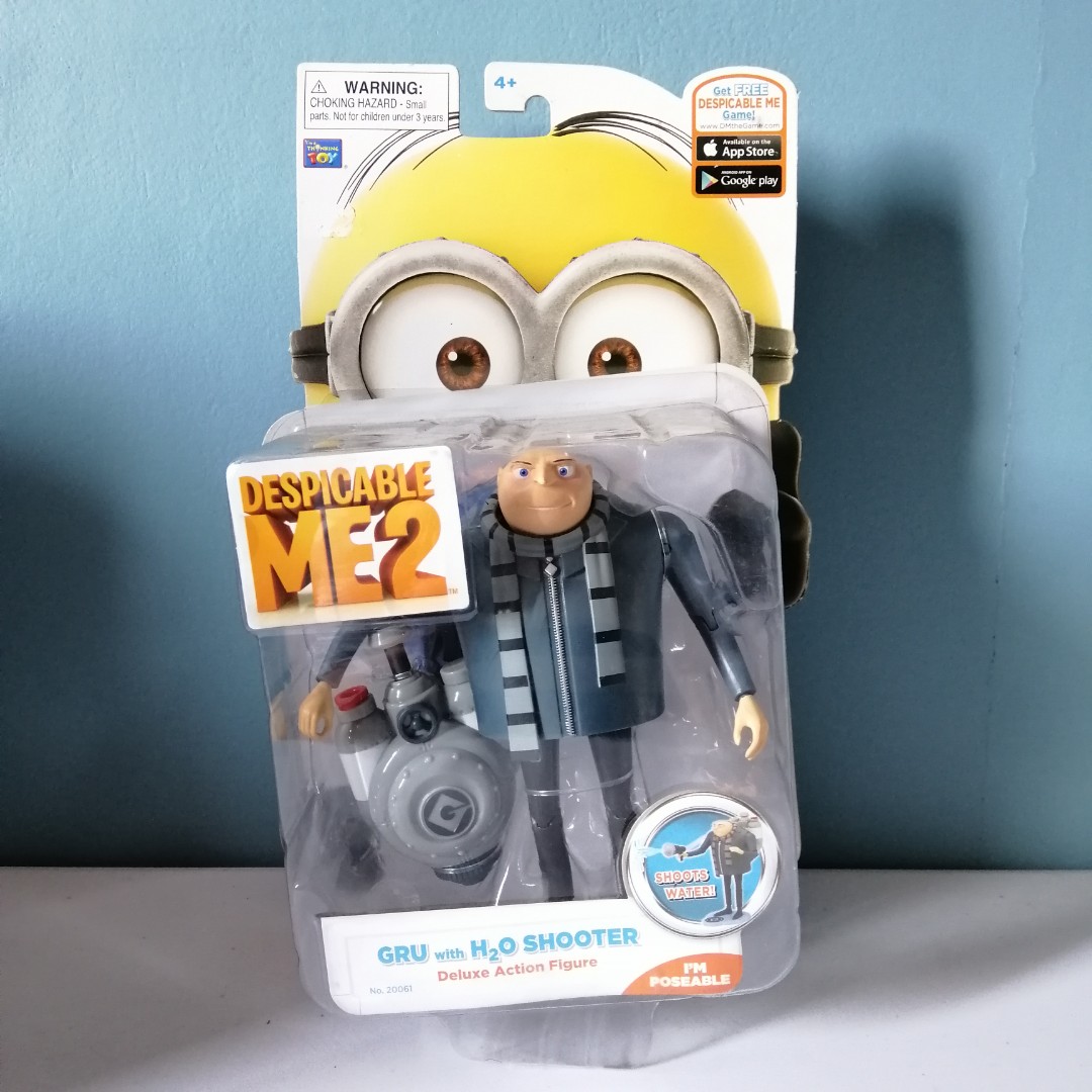 Despicable Me 2 Gru Deluxe Action Figure Hobbies Toys Toys Games On Carousell