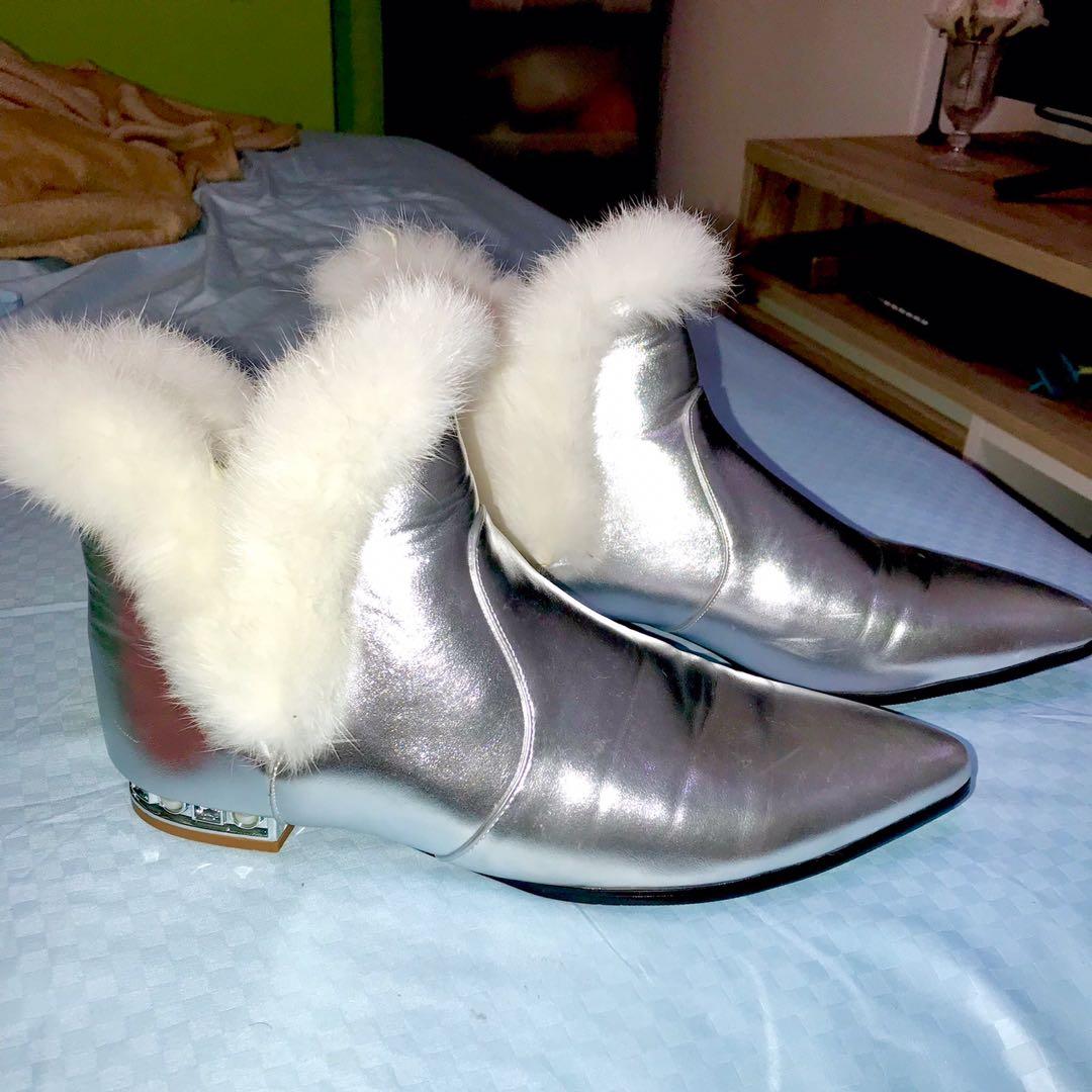 bling chelsea boots