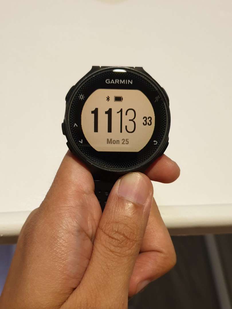 garmin 235 countdown timer