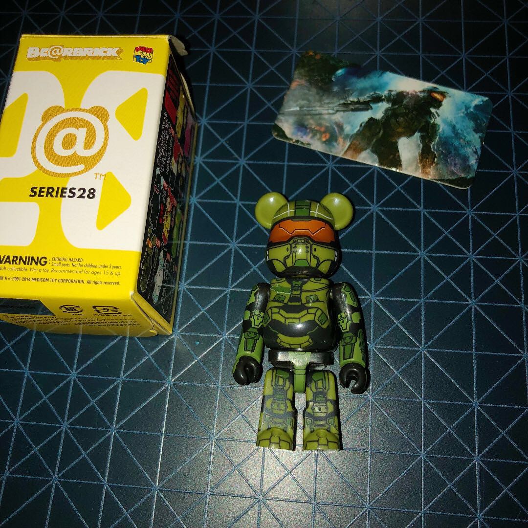 master chief bearbrick