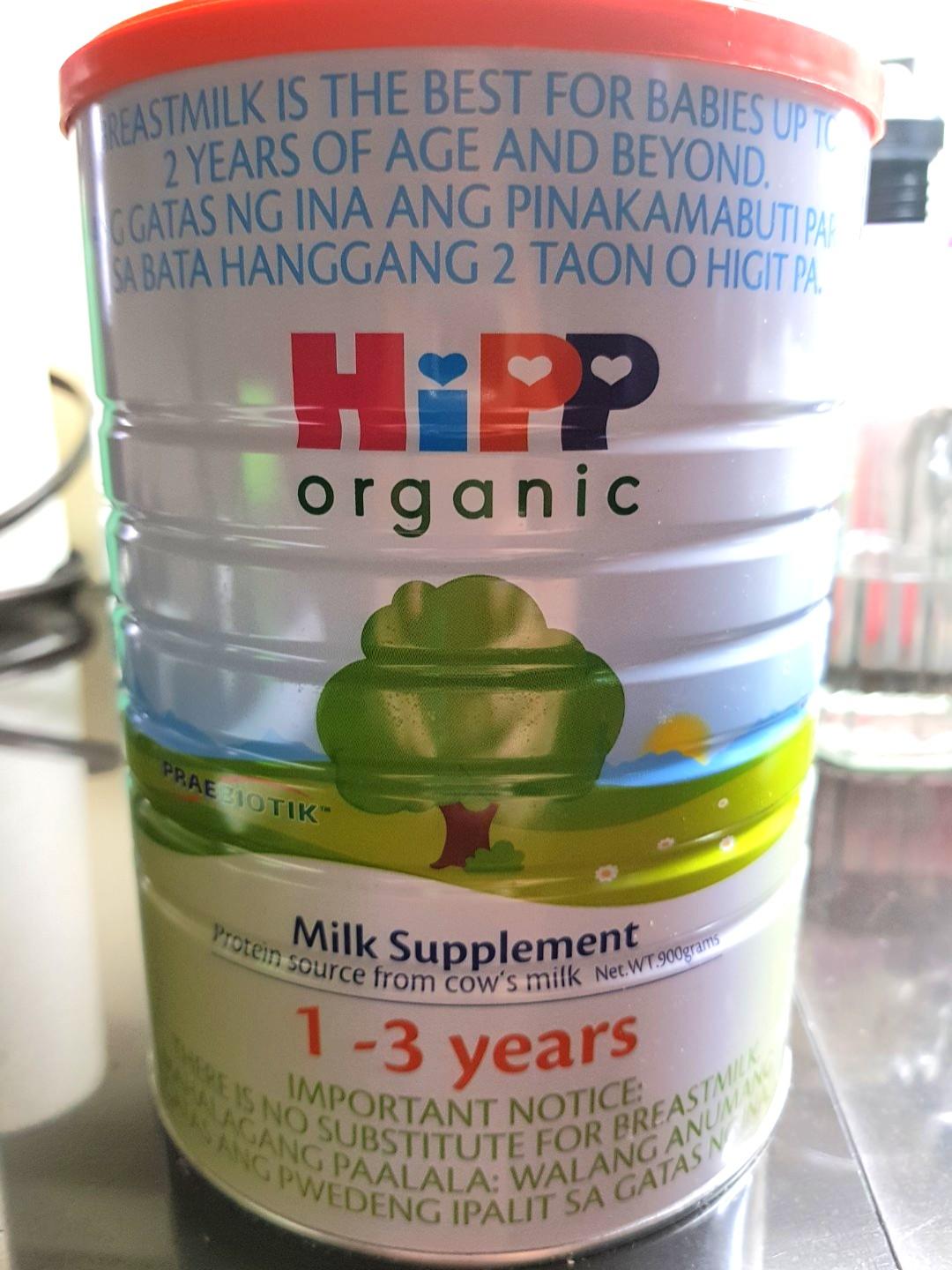 Hipp Organic Milk 1 3 Babies Kids Nursing Feeding On Carousell