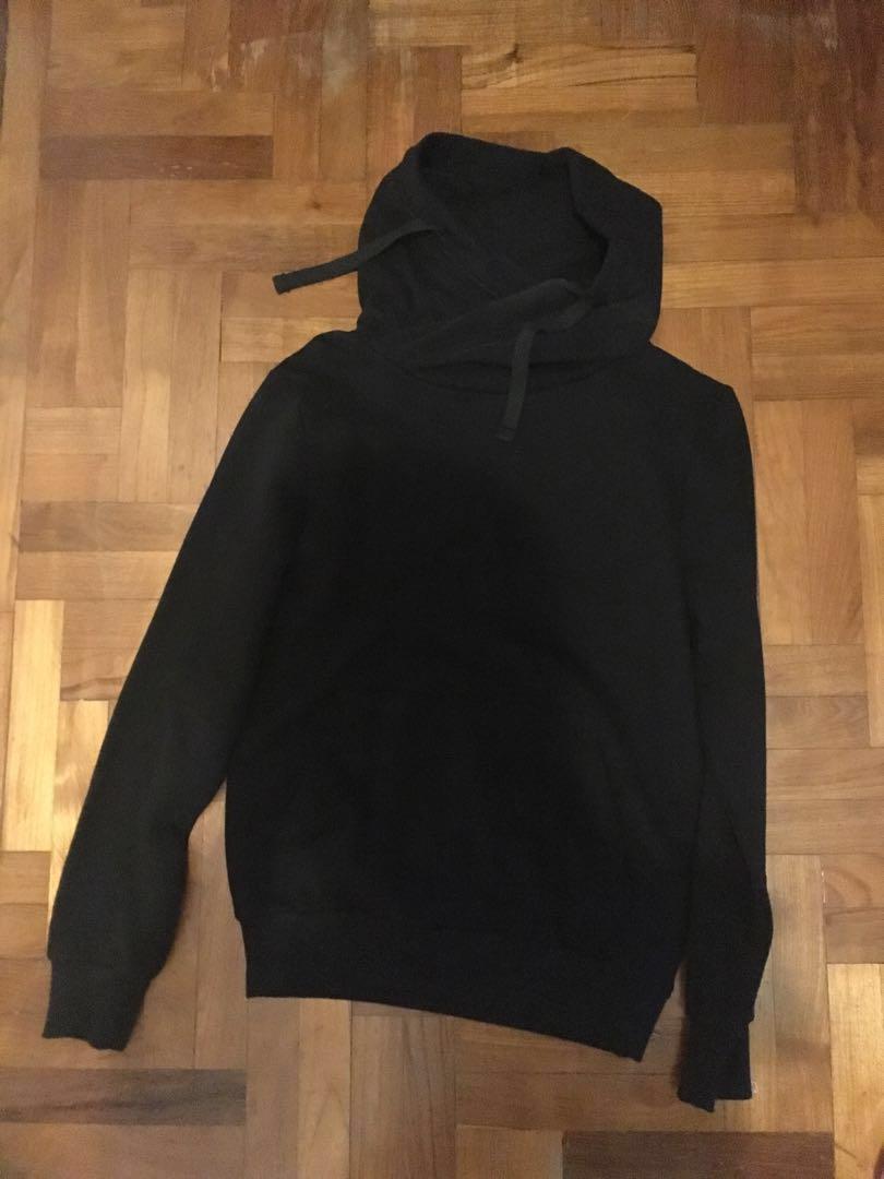 black pullover jacket men's