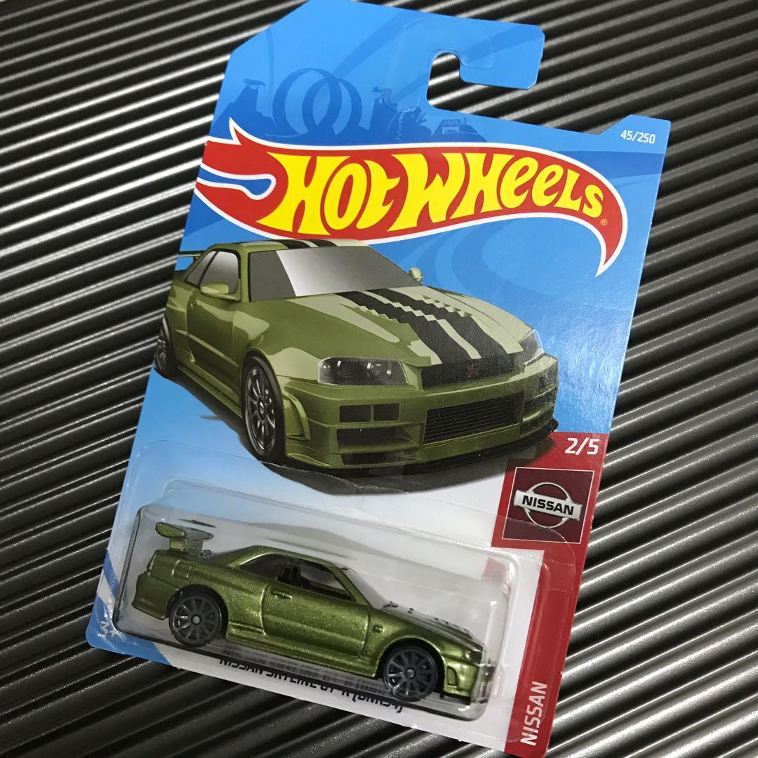 hotwheels nissan skyline r34