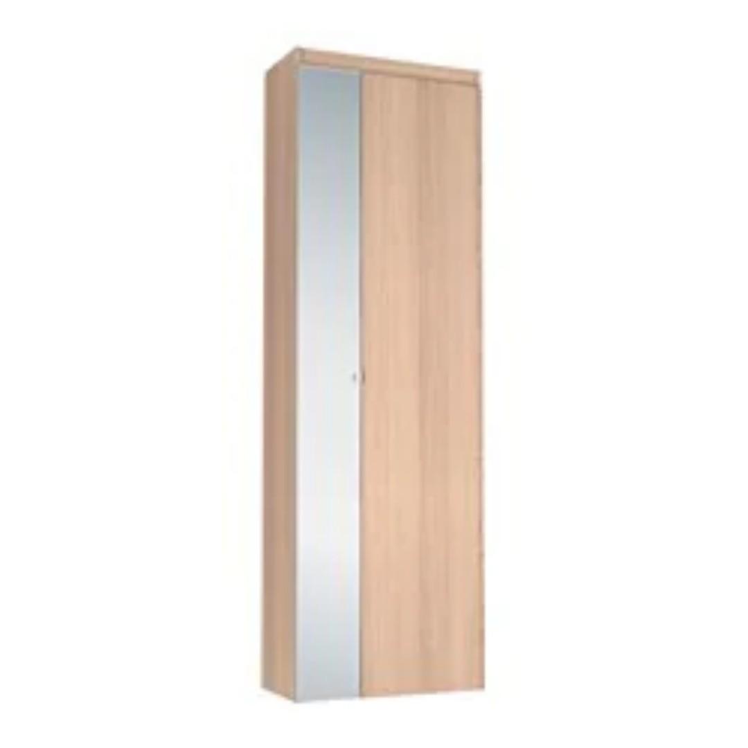 Ikea Wardrobe White Stained Oak Effect Nexus Vikedal Home