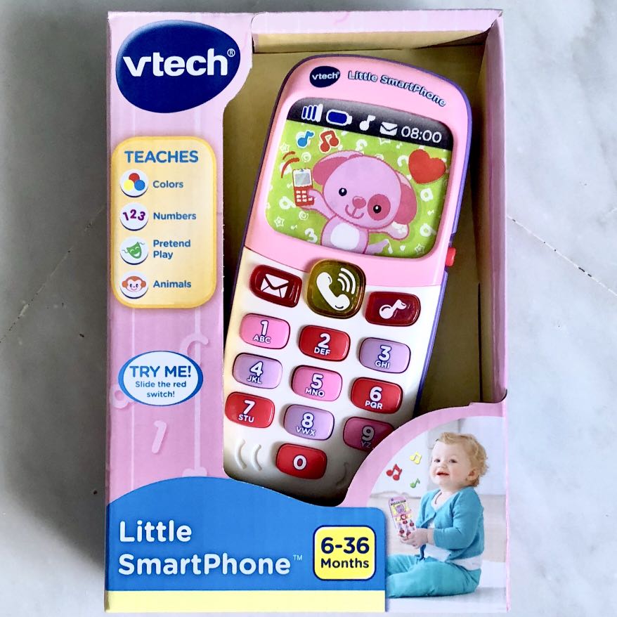 In-Stock) VTech Little Smartphone, Exclusive Color Pink (Brand