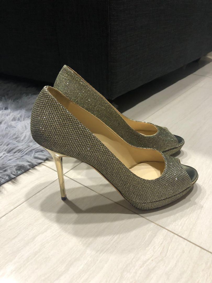 Jimmy Choo Luna 100 Pumps Women s Fashion Footwear Heels on Carousell