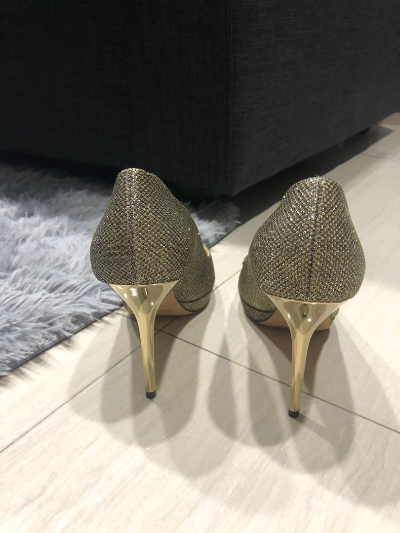 Jimmy choo store luna 100 champagne