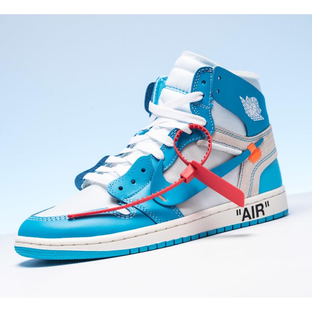 jordan retro 1 high off white university blue