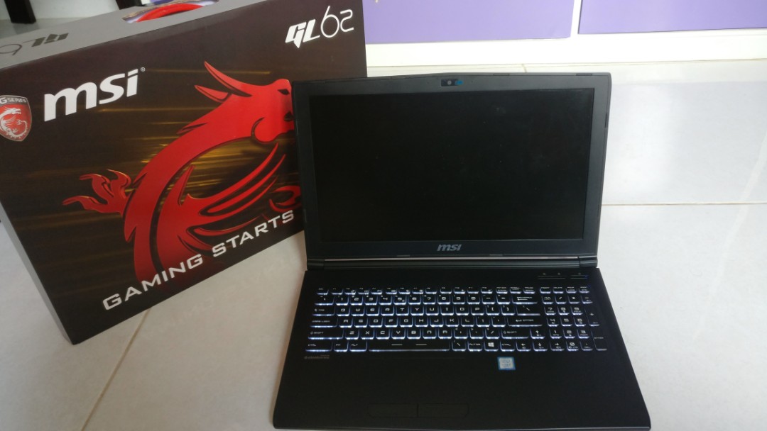Jual Msi Gl62m 7rdx I7 7700 Gtx 1050 4gb Laptop Gaming Msi Elektronik Komputer Laptop Di Carousell