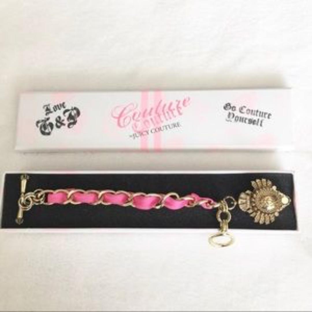 Juicy Couture, Jewelry, Final Price Juicy Couture Solid Perfume Ribbon  Charm Bracelet