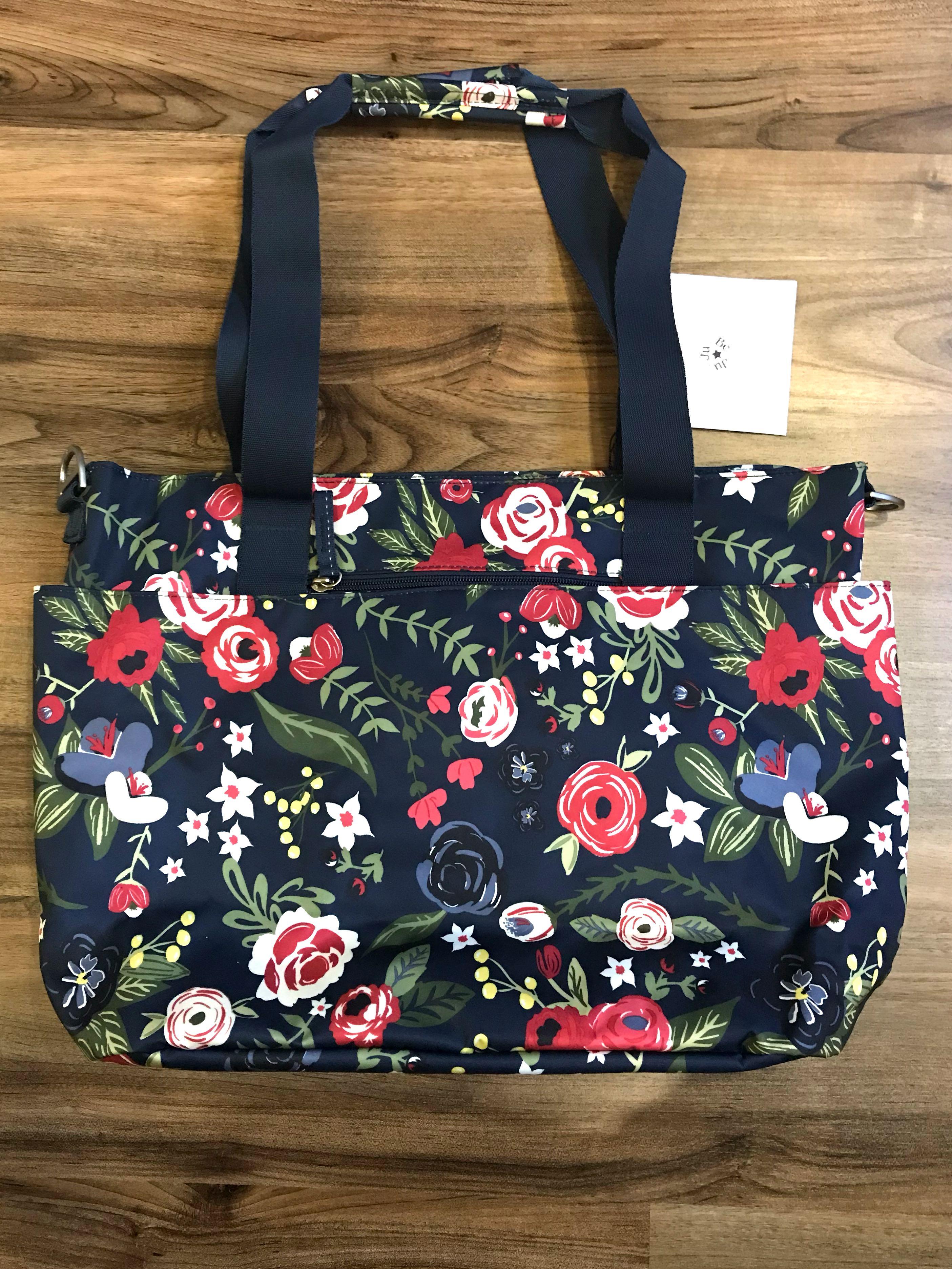 Midnight posy encore on sale tote