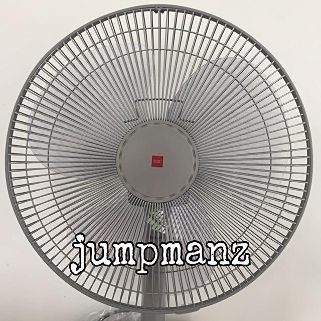 Kdk 16 Table Fan A40as Brand New Sliver Grey Home Appliances Cooling Air Care On Carousell