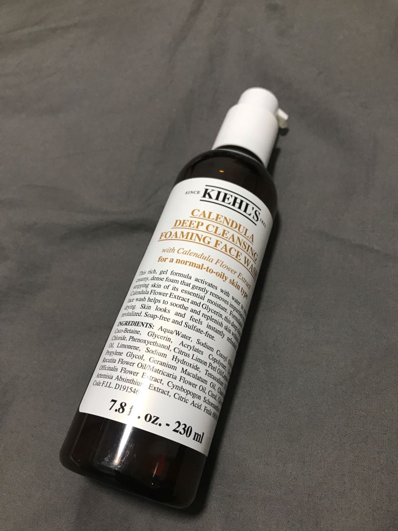 calendula foaming wash