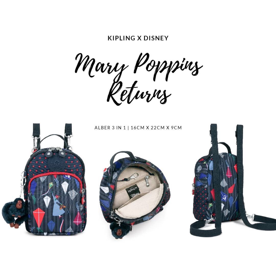 Kipling Backpack Mary Poppins Women s Fashion Bags Wallets