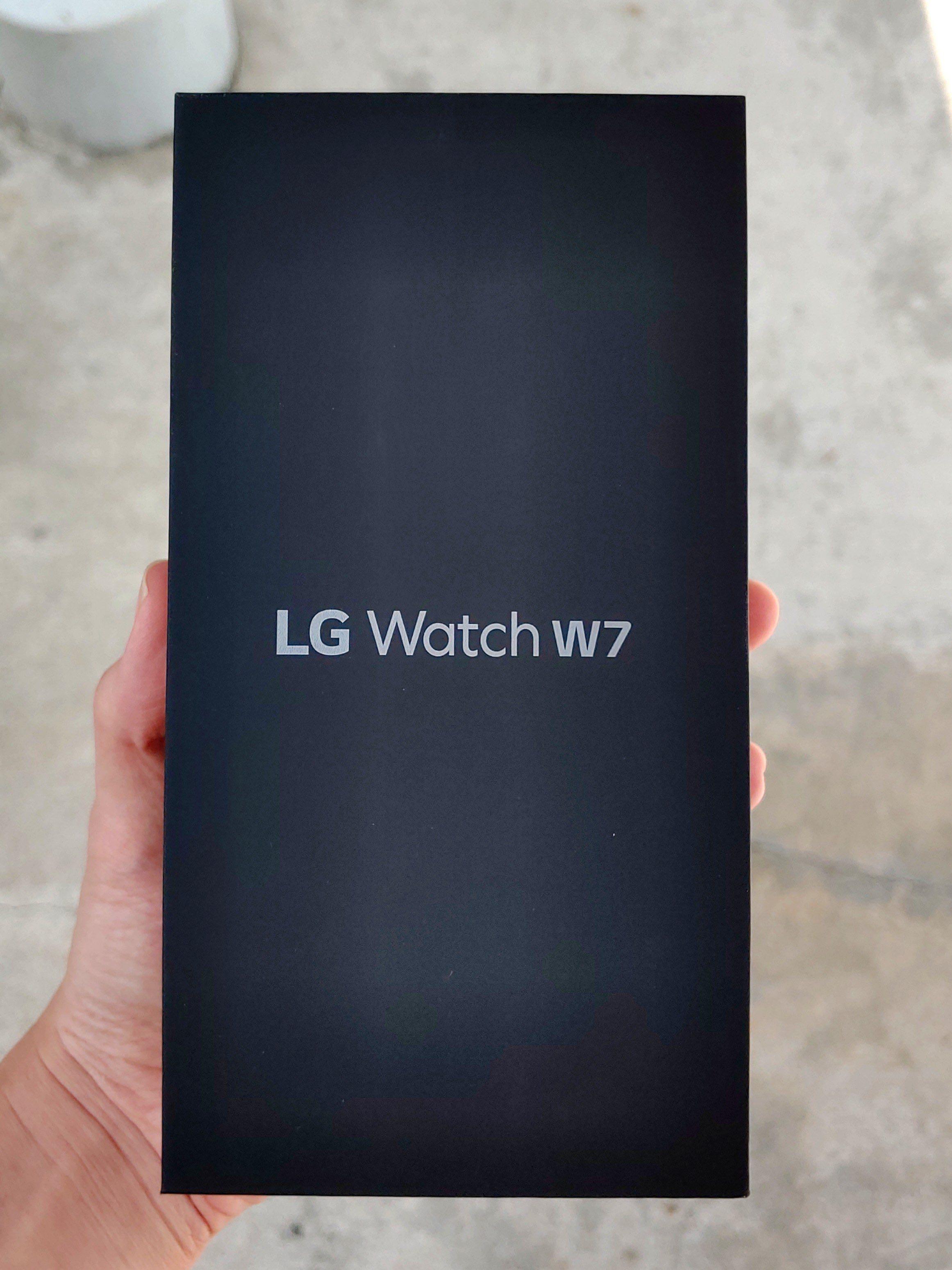 LG W7 smart watch LM W315 Sealed Mobile Phones Gadgets Wearables Smart Watches on Carousell