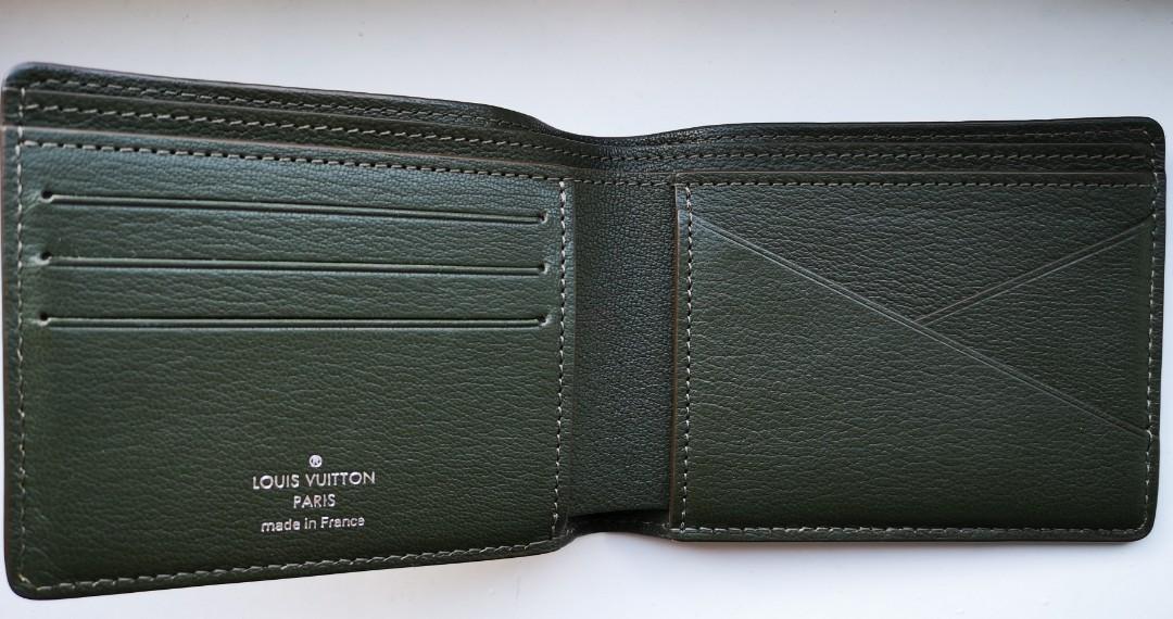 LOUIS VUITTON Crocodile Multiple Wallet Iceberg 726906