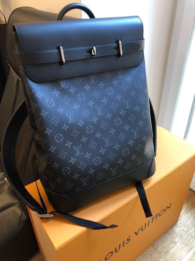 Shop Louis Vuitton MONOGRAM Steamer backpack (M44052) by inthewall
