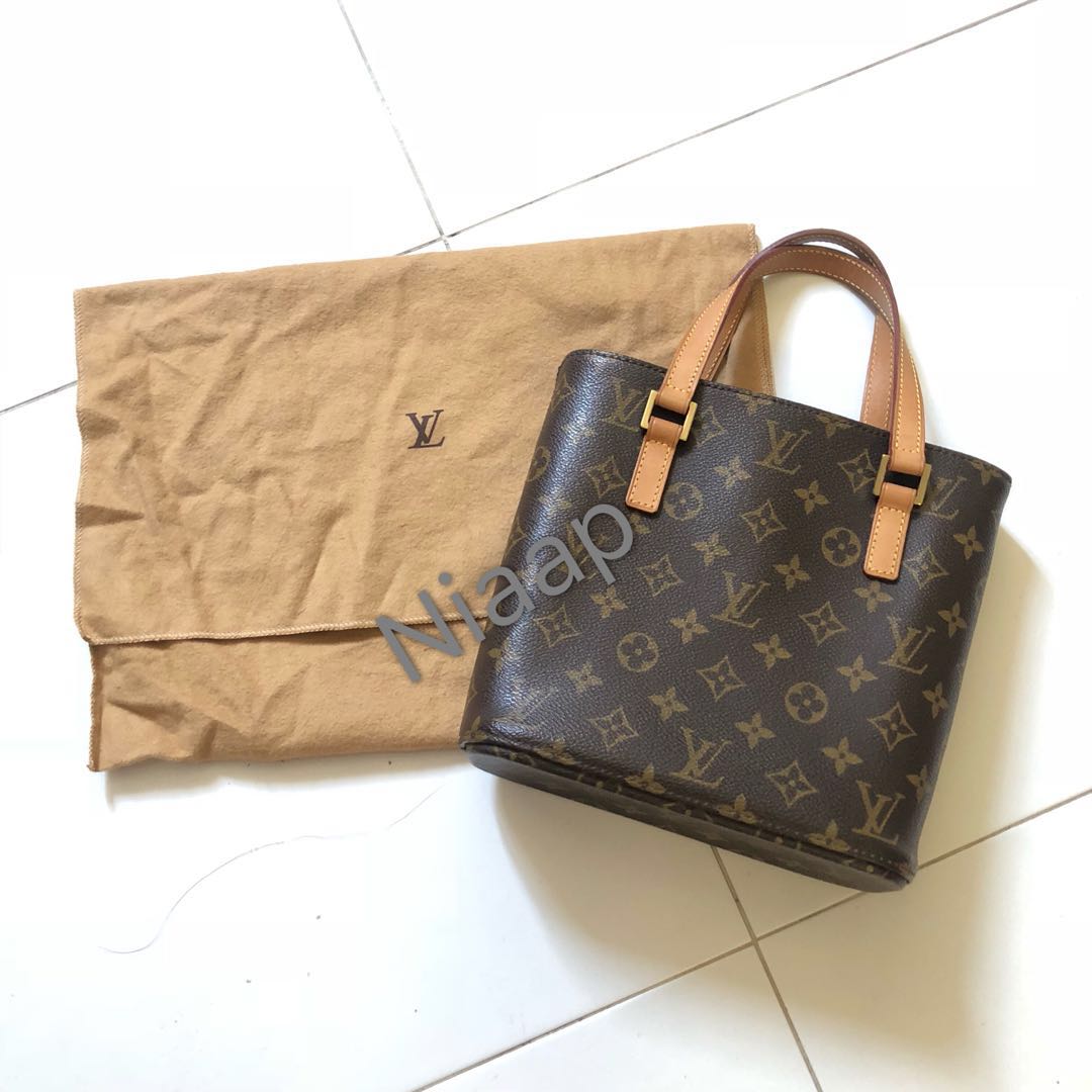 LOUIS VUITTON Vavin PM Used Tote Handbag Monogram Leather M51172 #AF946
