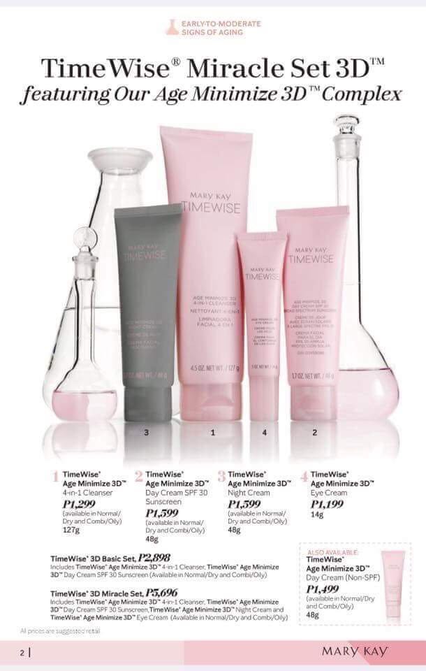 Mary Kay Timewise Miracle Set 3d Health Beauty Skin Bath Body On Carousell