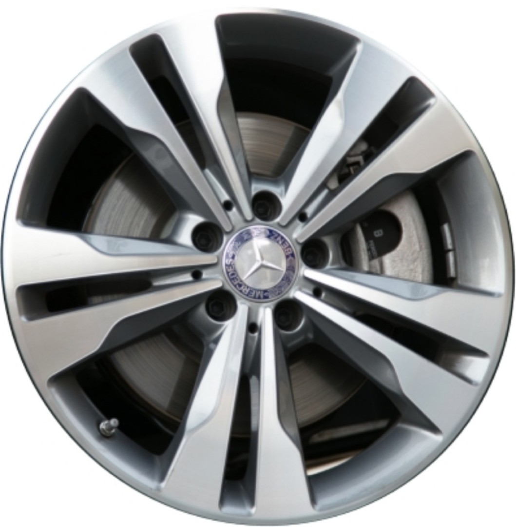 Mercedes Benz CLA original rims, Car Accessories, Tyres & Rims on Carousell