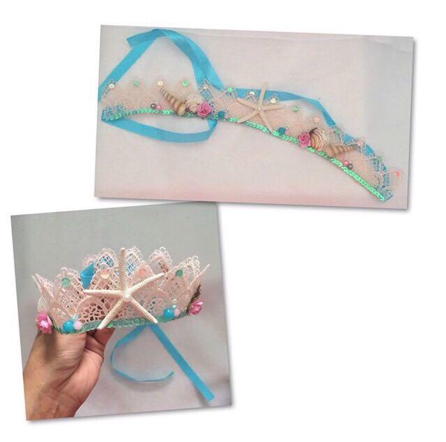 Mermaid Inpired Headband Crown (Category: Babies & Kids Fashion) located in Taytay. Submitted by yyyshops (Listing ID 216549891, Image 2). Description: .