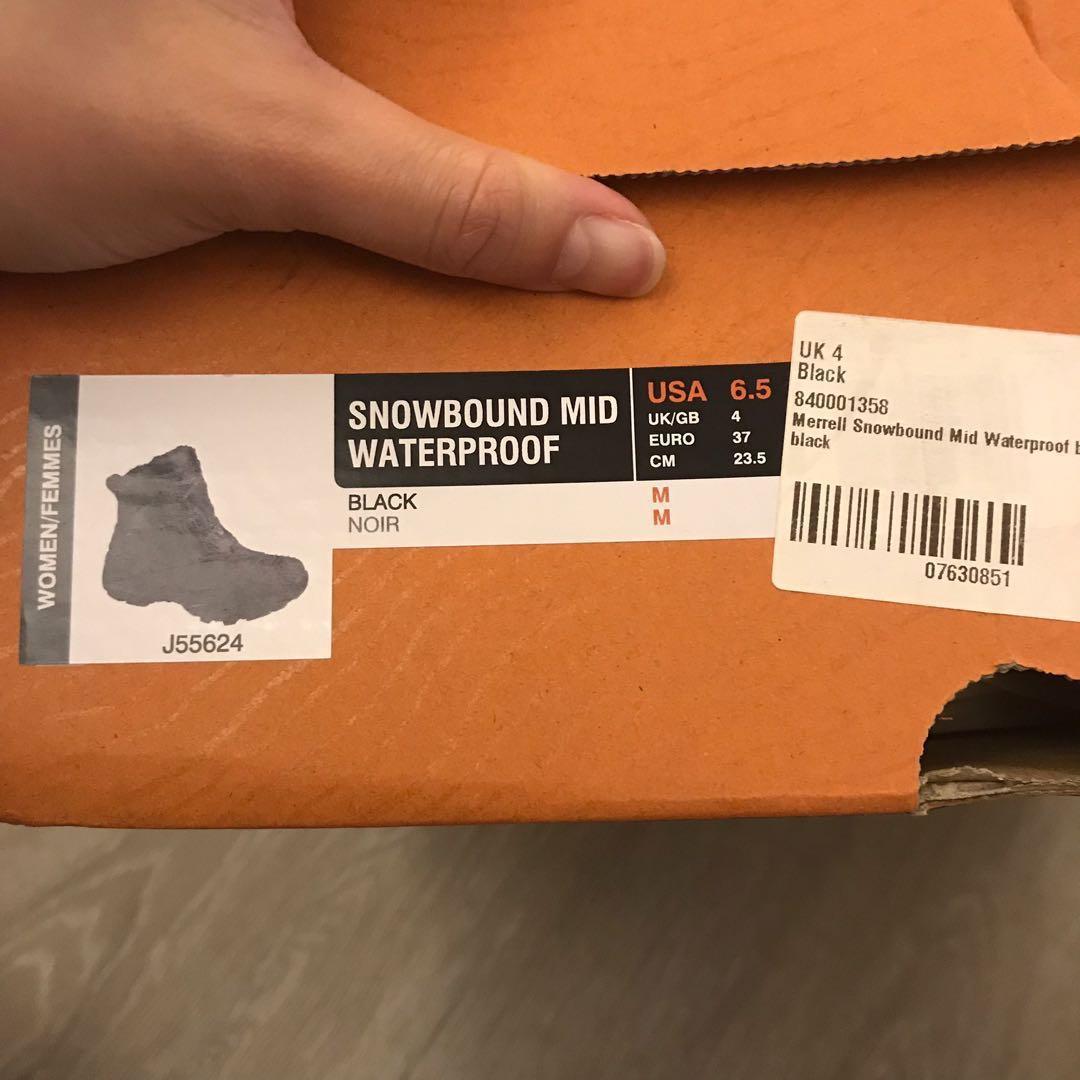 Merrell snowbound store mid waterproof women's