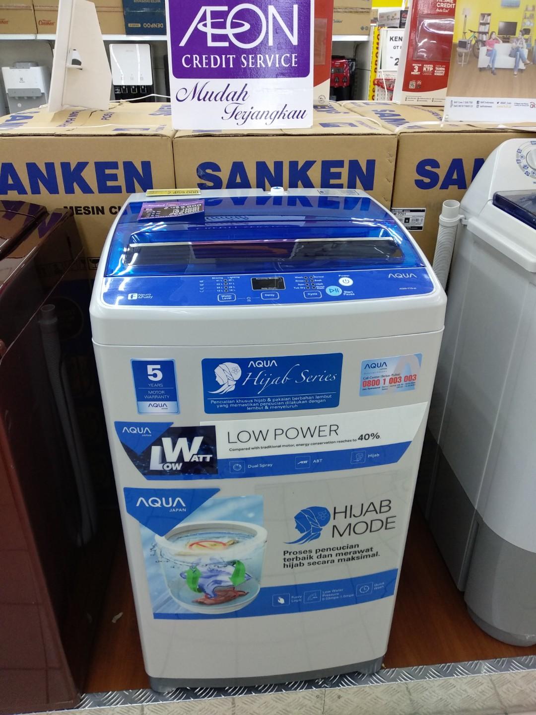 Mesin Cuci Aqua 1 Tabung Bisa Cicilan Tanpa Dp Elektronik Lainnya Di Carousell