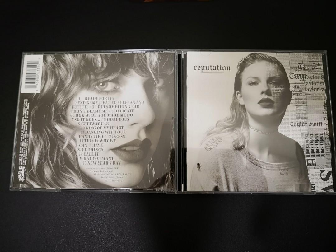 Music Cd Taylor Swift Reputationjustin Timberlake Man