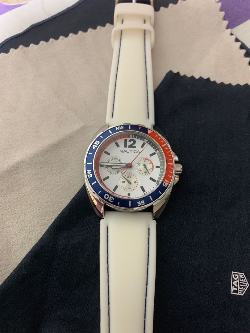 nautica stainless steel case