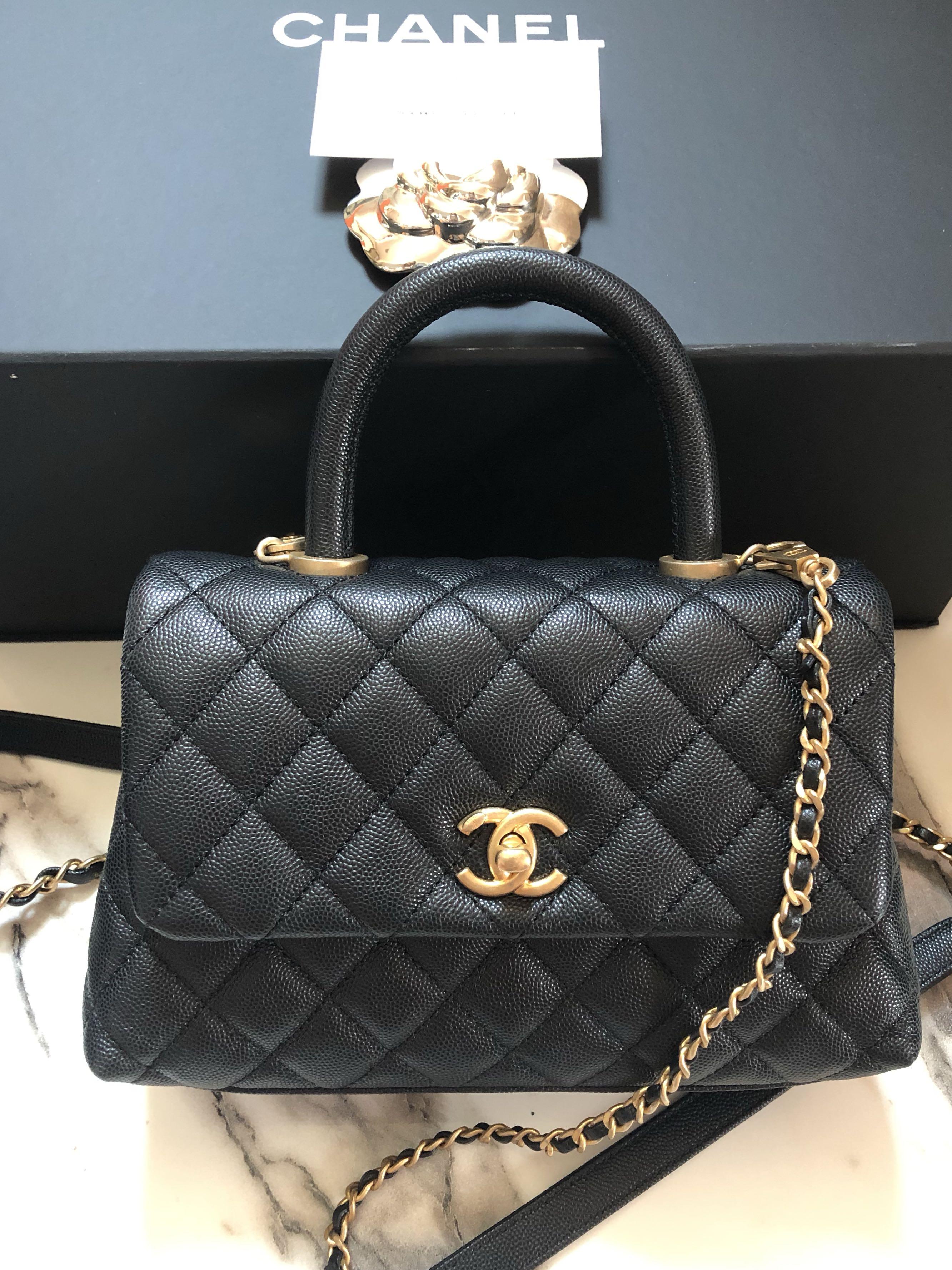 New Arrival Chanel coco handle mini, Luxury, Bags & Wallets on Carousell