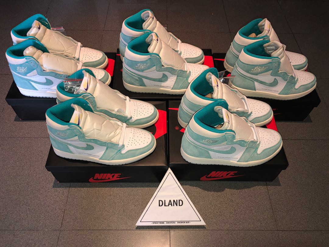 Mens jordan deals 1 turbo green