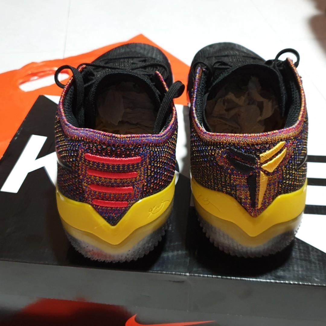 NIKE KOBE AD NXT 360 Black Multi Colour Basketball Shoes BN
