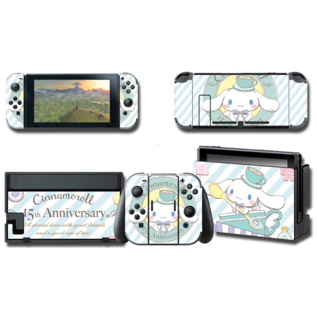 cinnamoroll nintendo switch case