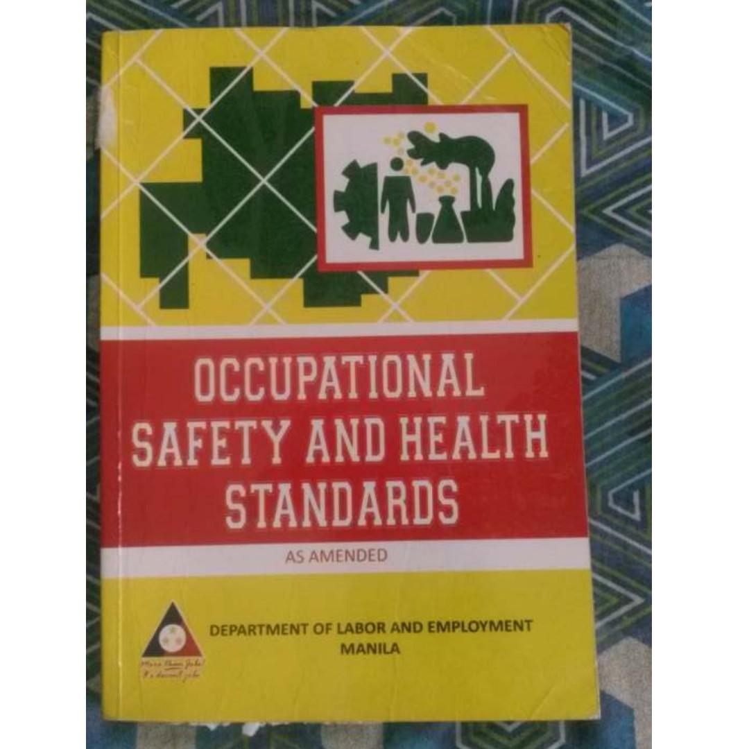 Occupational Safety Health Hazards Dole 2016 Engineering Book Textbooks On Carousell