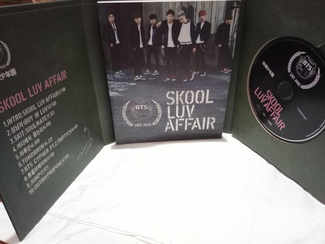 Original BTS Album Skool Luv Affair, Hobbies & Toys, Memorabilia