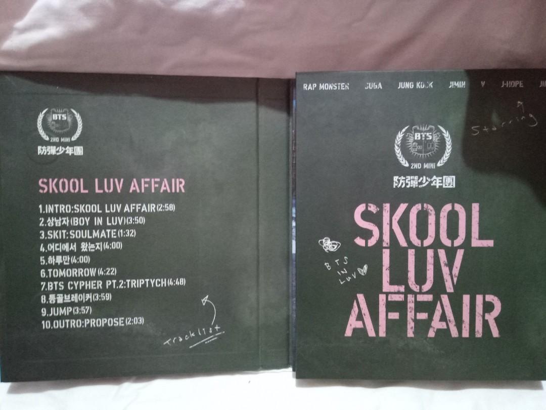 Original BTS Album Skool Luv Affair, Hobbies & Toys, Memorabilia