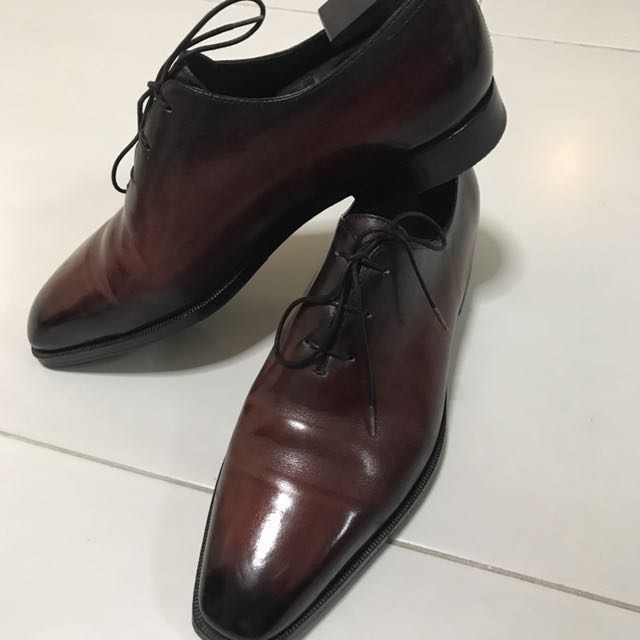 Oxblood Berluti Alessandro, Men's Fashion, Footwear, Dress Shoes